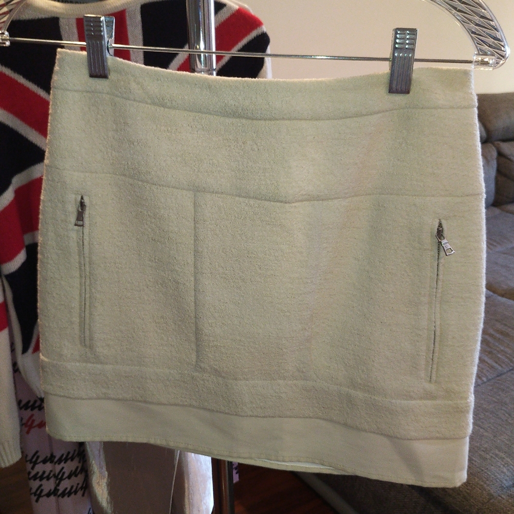 BCBG White Womens Short Skirt Size 0 XS